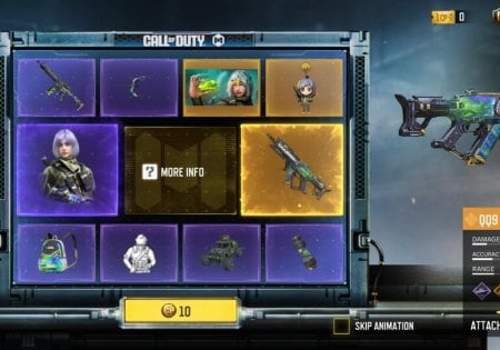 Doublewing Lucky Draw in COD Mobile