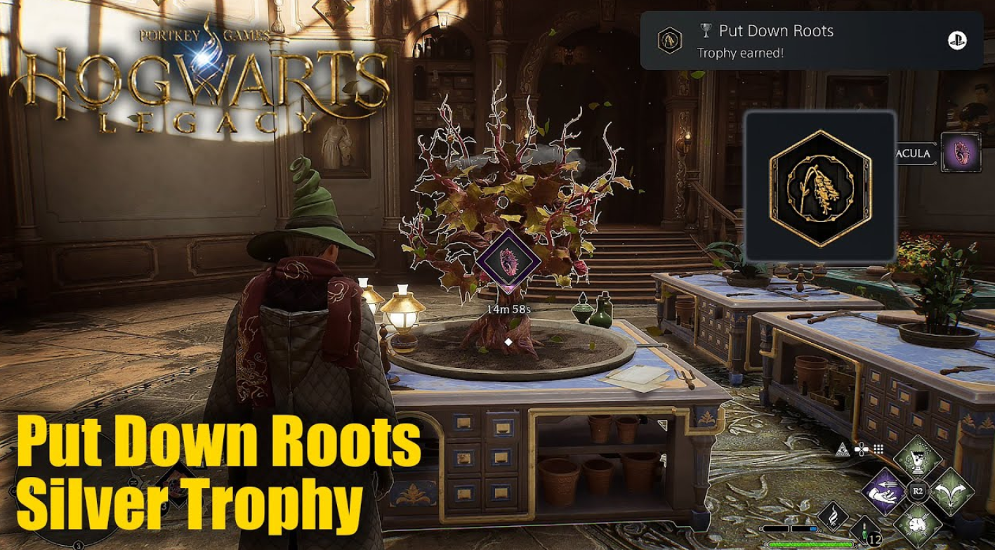 Hogwarts Legacy Put Down Roots Trophy Guide: How to Grow Every Plant and  Unlock it in Hogwarts Legacy - MMOPIXEL