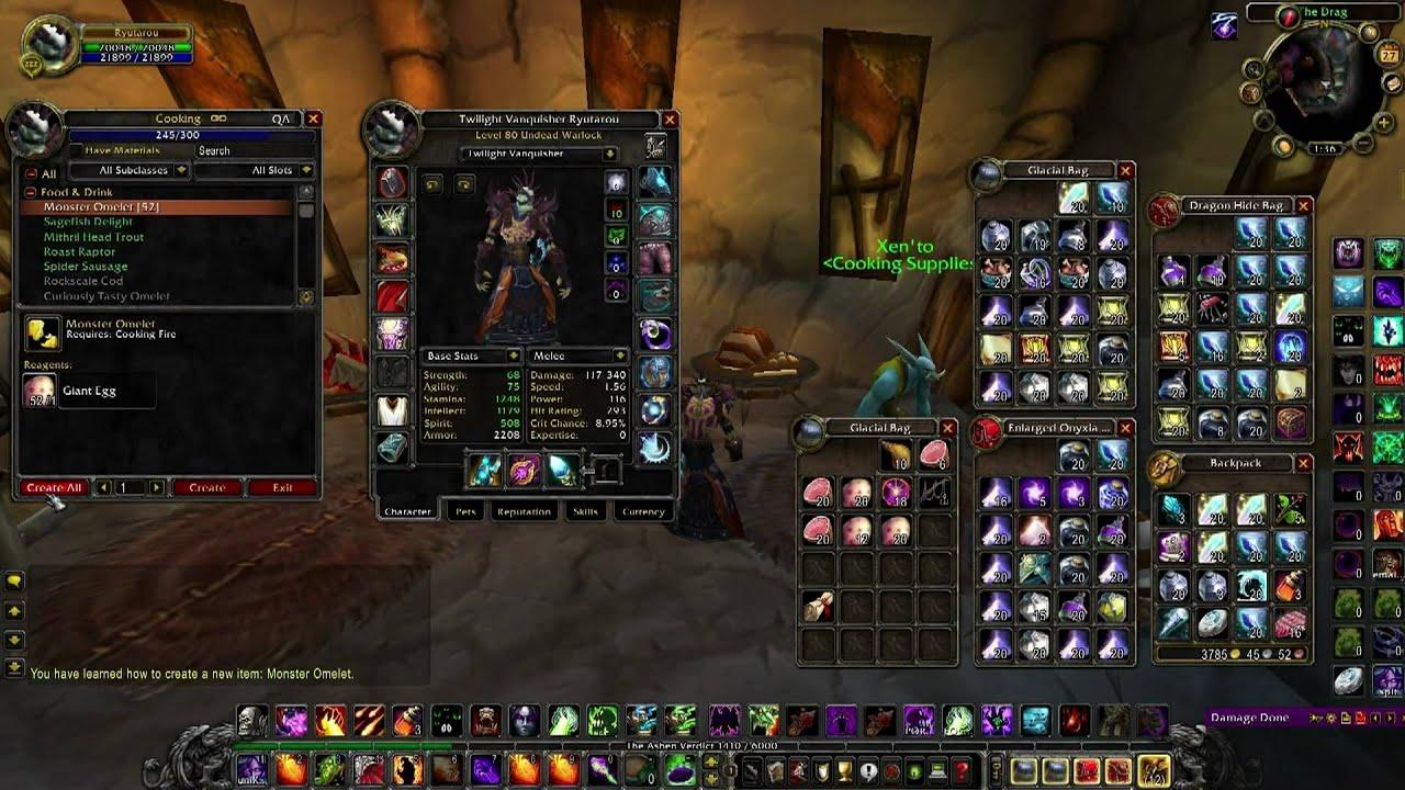 World of Warcraft: Wrath of the Lich King Cooking Equipment