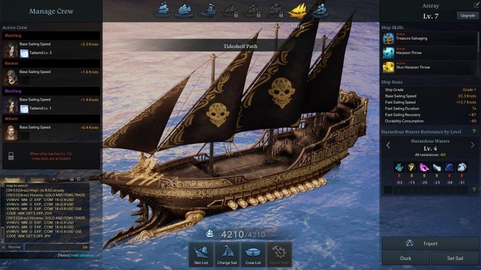 Lost Ark Sailing Guide
