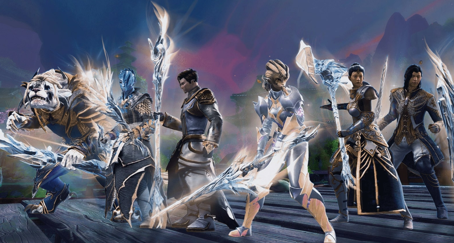 This image shows Group making in Guild Wars 2