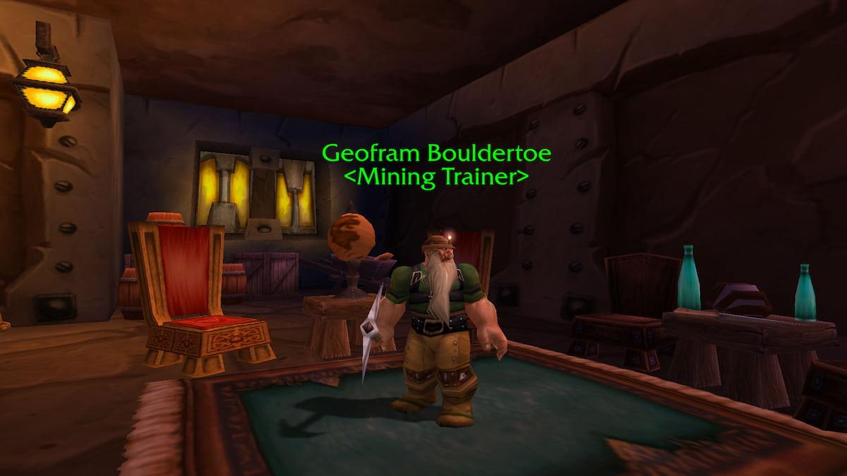 World of Warcraft: Wrath of the Lich King Geofram Bouldertoe