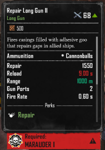 Repair Long Gun II (Required:Marauder 1)