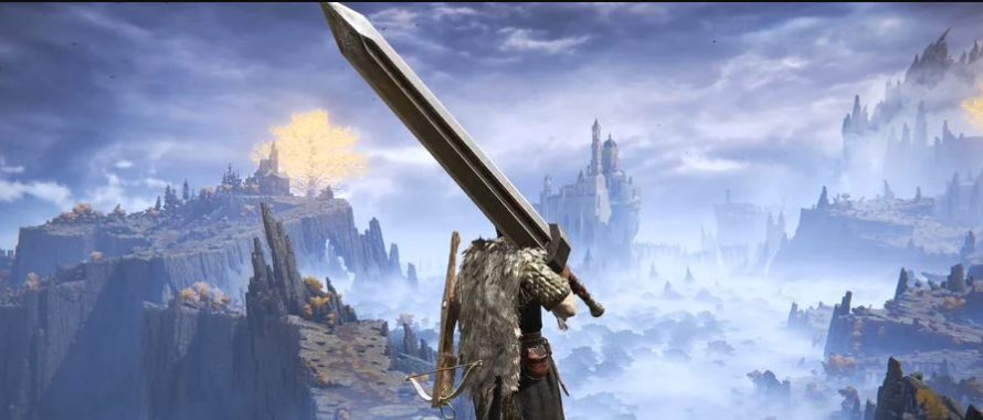This is the in game Greatsword for Colossal Knight Build in Elden Ring