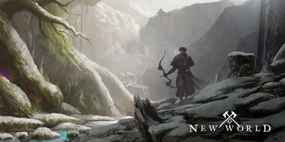 Explore ruins, mountains, rivers, woods, and complete New World quests.