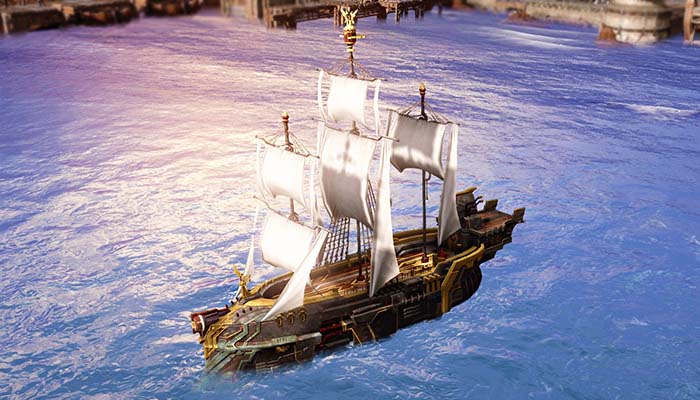 Tragon ship in Lost Ark