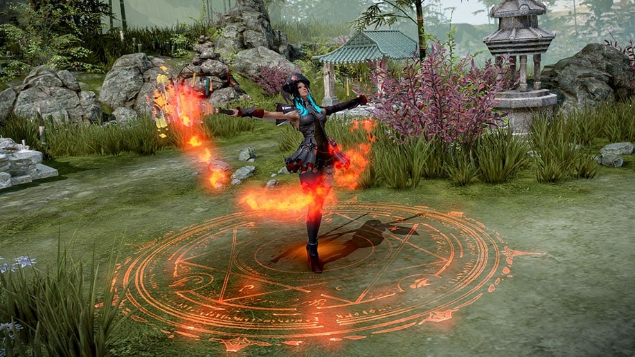 Sorceress' magic skills