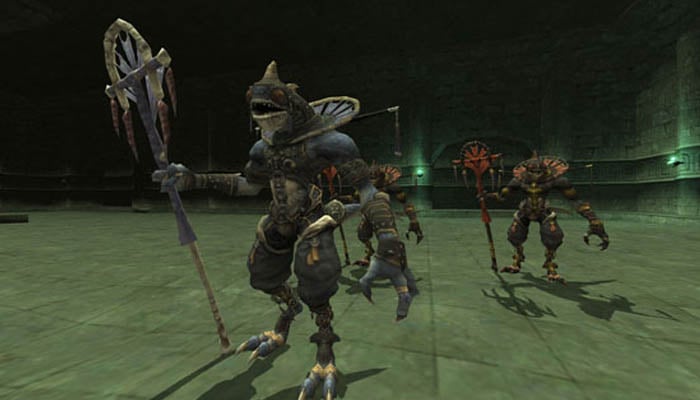 Três monstros poderosos na Emboscada em FFXI