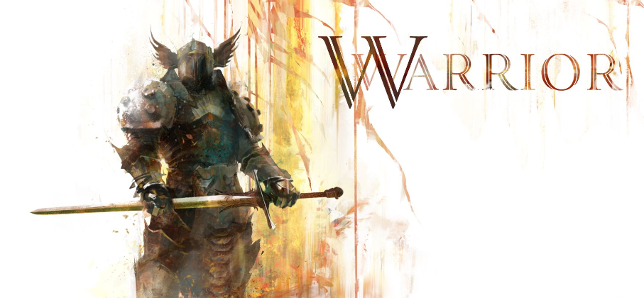 This image is an artwork of Warrior in Guild Wars 2