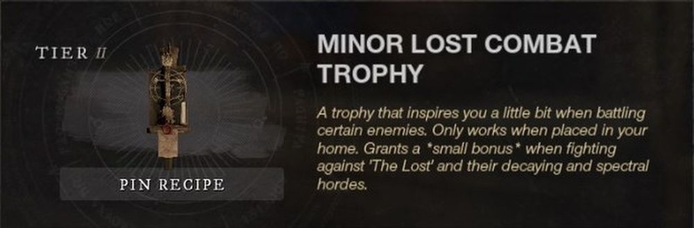 Every Trophy gives different bonuses
