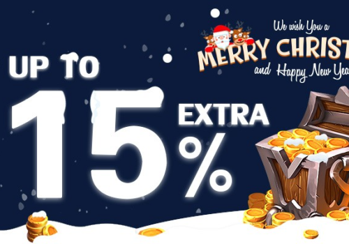 Christmas Event On MmoPixel!  Get To Enjoy Up To 15% Extra Gold
