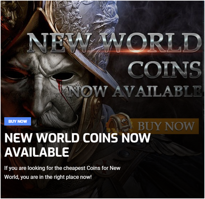 Buy all the New World Gold Coins you need at MMOPixel 
