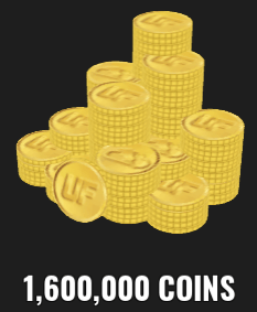 1600000 Coins