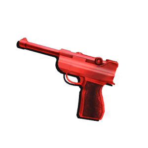 Red Luger Gun