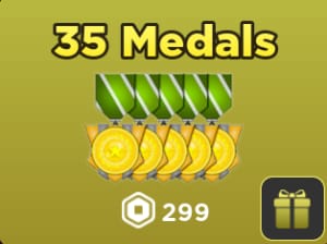 35 Medals