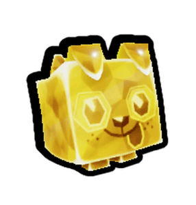 Huge Crystal Dog(Golden)