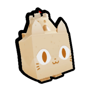 Huge Sandcastle Cat