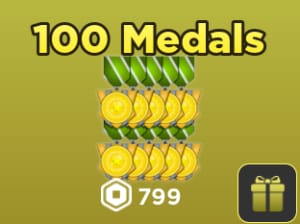 100 Medals