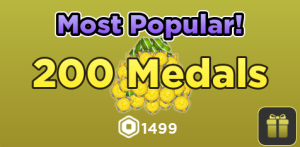 200 Medals