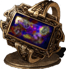 Speckled Stoneplate Ring-(DarkSoul3)