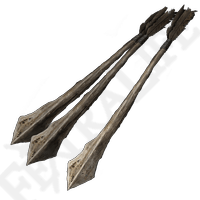 Bone Great Arrow (fletched) *99