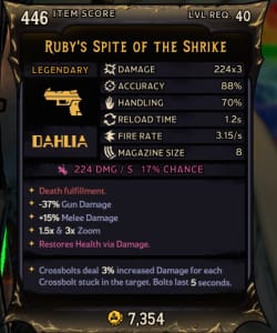 Ruby's Spite of The Shrike (446)