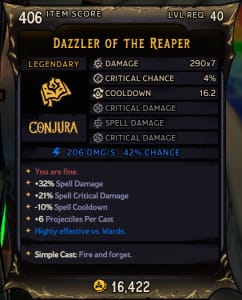 Dazzler of The Reaper (406)