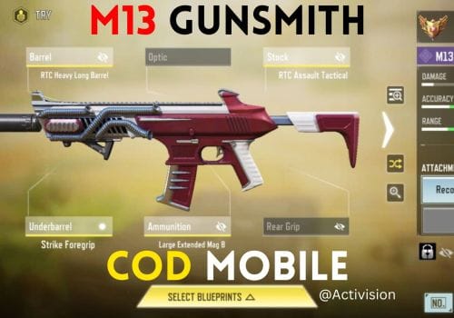 The M13 Gunsmith and Loadouts in COD Mobile 🎮