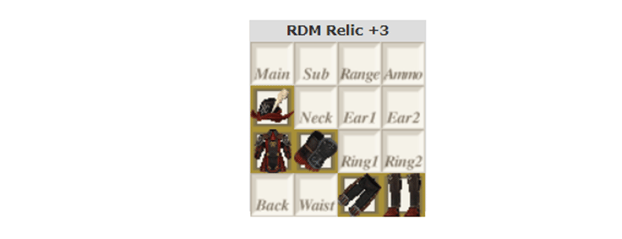 FFXI RDM Gear Guide - MMOPIXEL