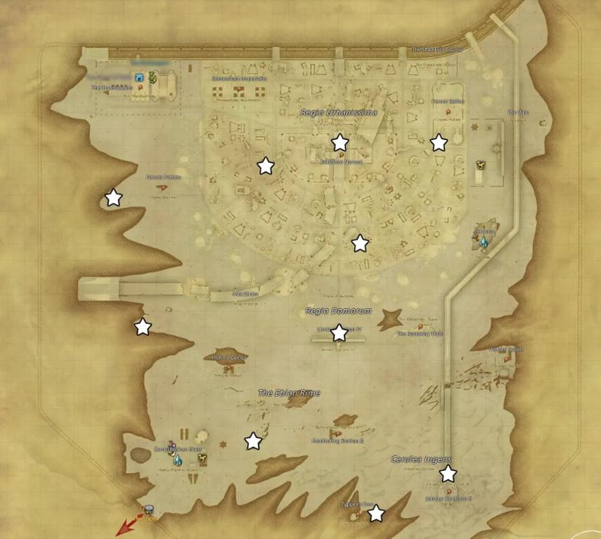 Final Fantasy XIV: Endwalker Aether Current locations - MMOPIXEL