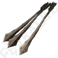 Bone Great Arrow (fletched) *99
