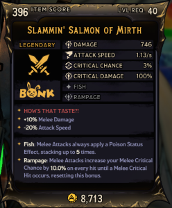 Slammin's Salmon of Mirth (396)