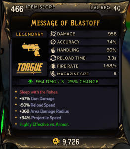 Message of Blastoff (466)