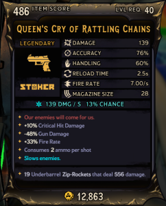 Queen's Cry of Rattling Chains (486)