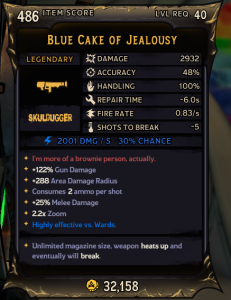 Blue Cake of Jealousy (486)
