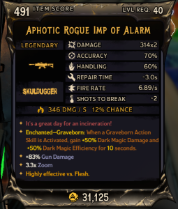 Aphotic Rogue Imp of Alarm (491)