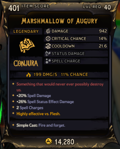 Marshmallow of Augury (401)