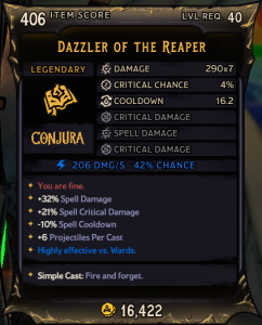 Dazzler of The Reaper (406)
