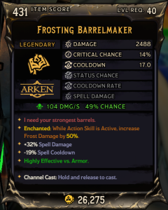 Frosting Barrelmaker (431)