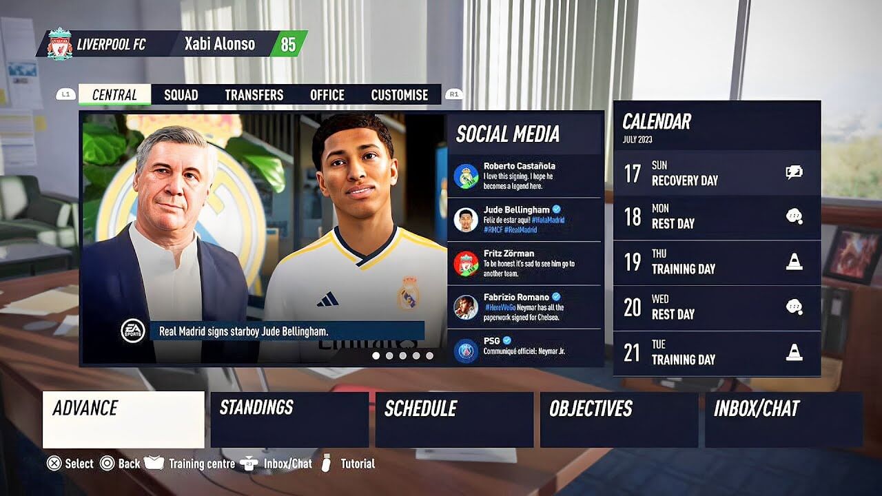 EA Sports FC 24 Career Mode