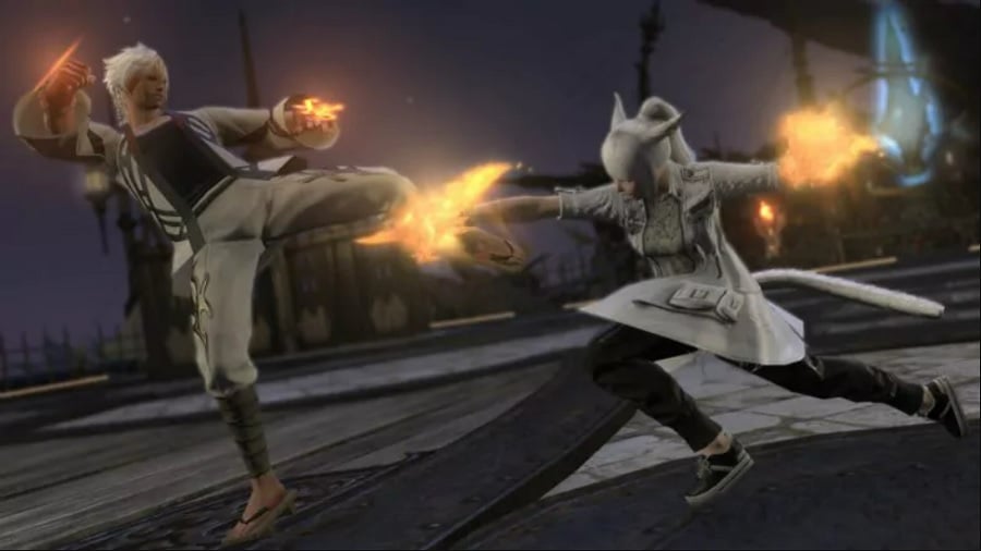 FFXIV Monk Dueling