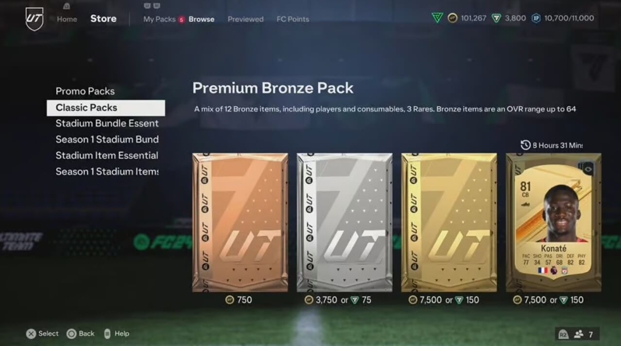 FC 24 Bronze Packs