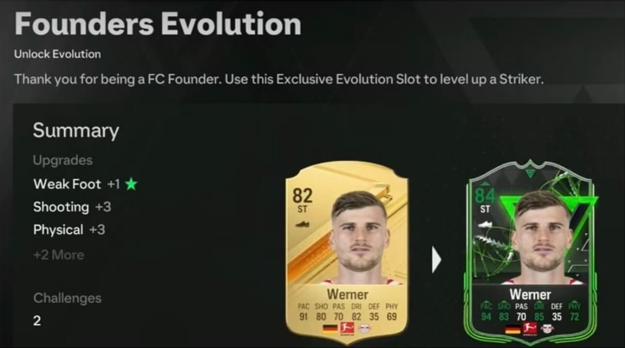 EA Sports FC 24 Players for Evolution