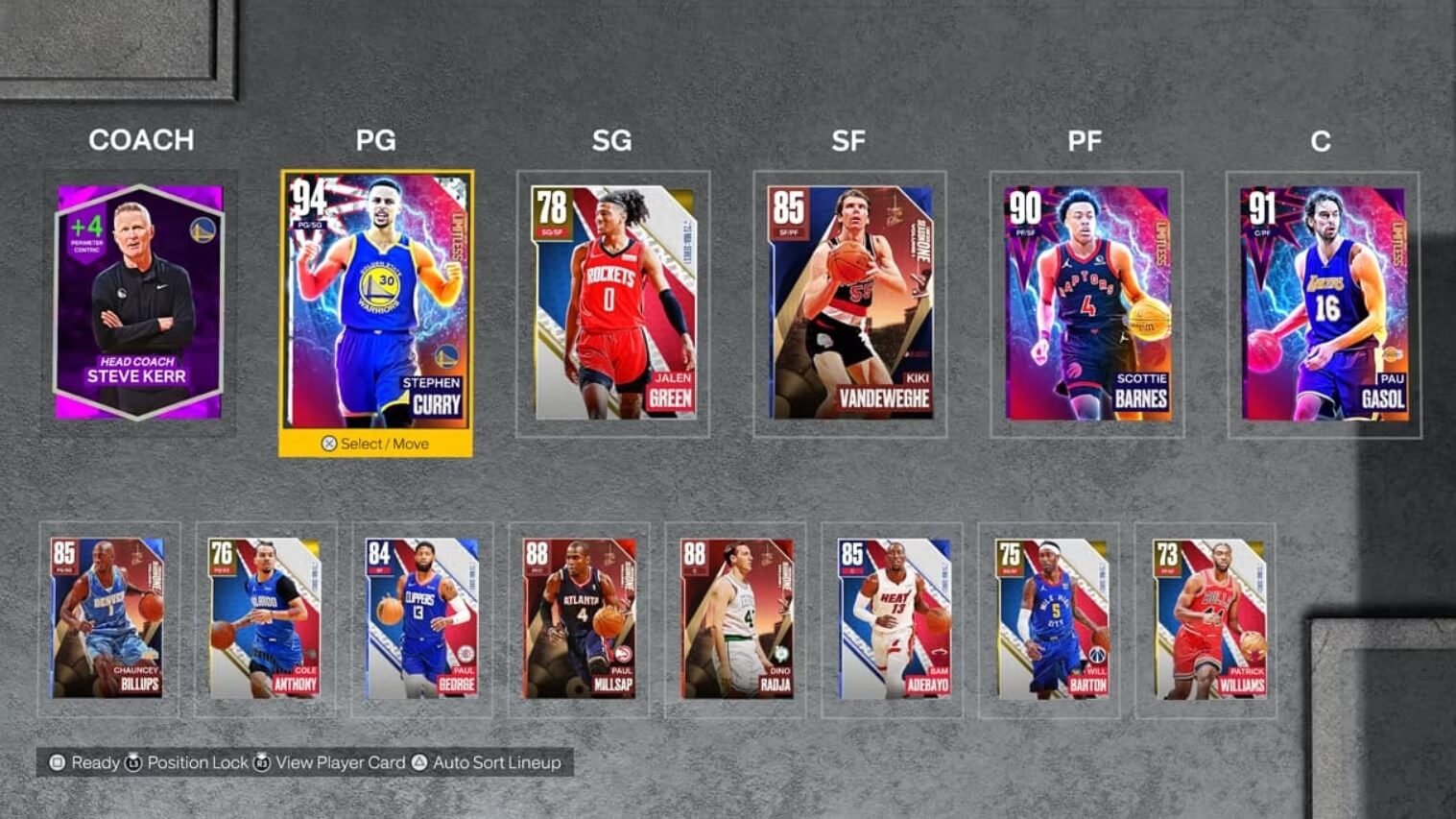 NBA 2K23 Buying Players