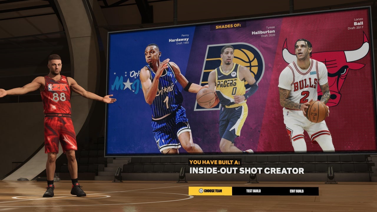 NBA 2K23 Inside Out Shot Creator