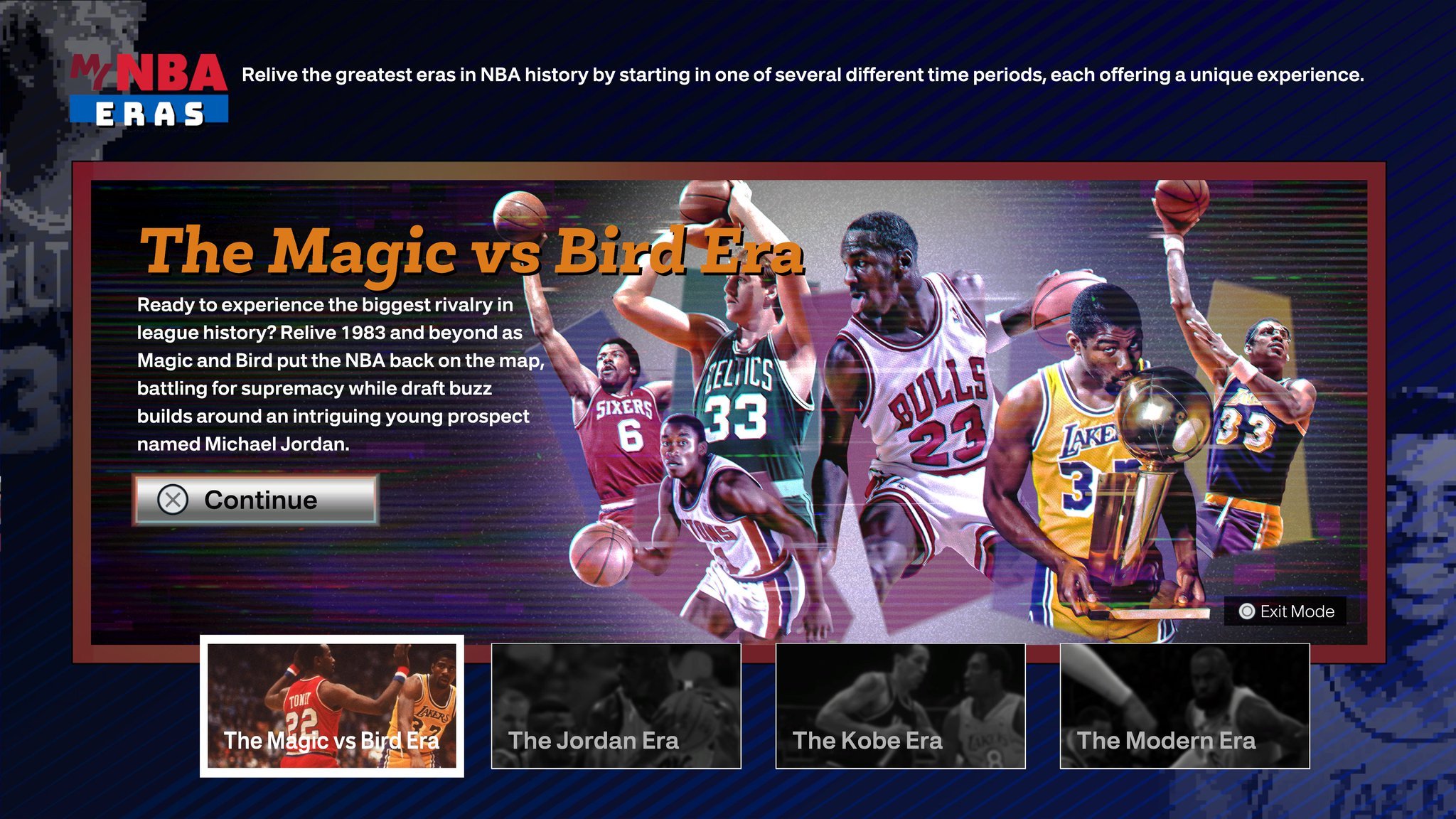 NBA 2K23 The Magic vs. Bird Era