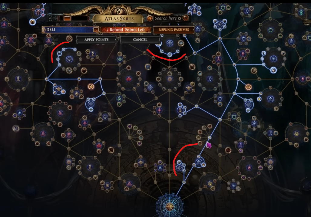 PoE Settlers of Kalguur League Mageblood Farm Cat Atlas T16/T17 Map Atlas Tree