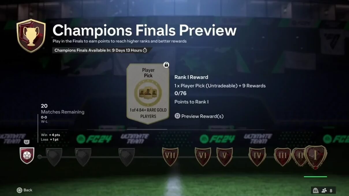 EA Sports FC 24 FUT Champions Points