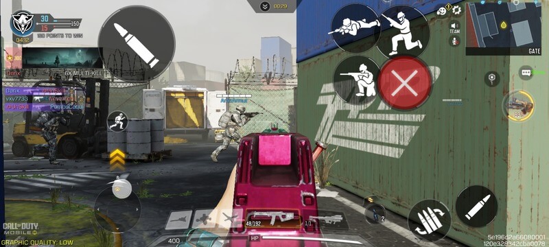 AK117 with optic in Shipment Map COD Mobile