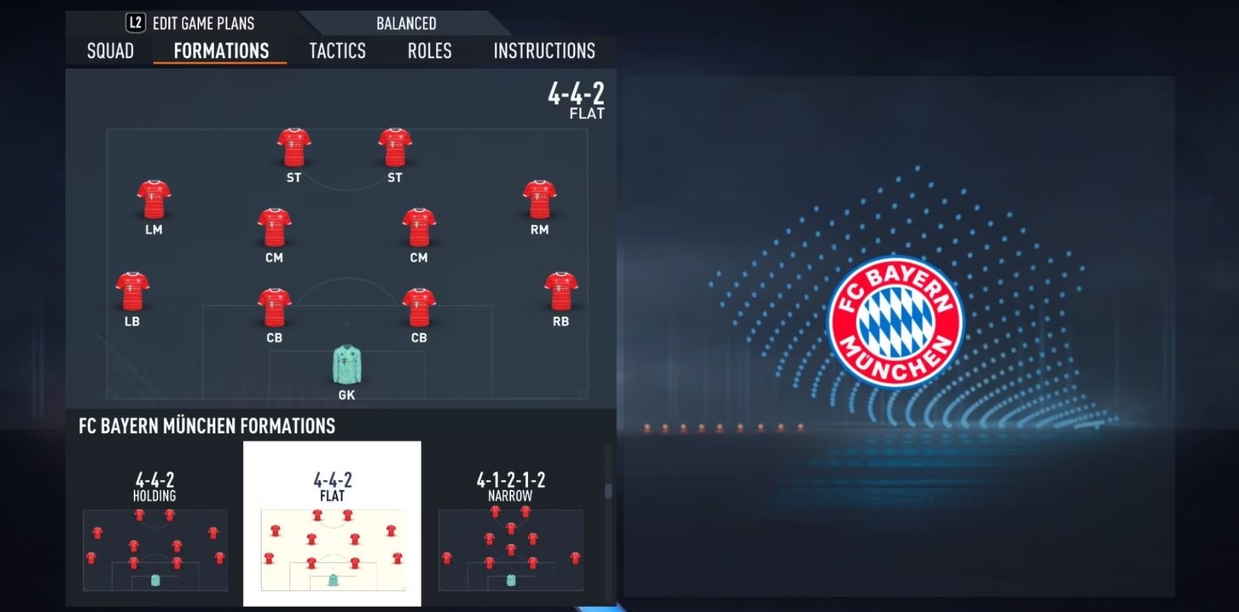FIFA 23 4-4-2 Formation